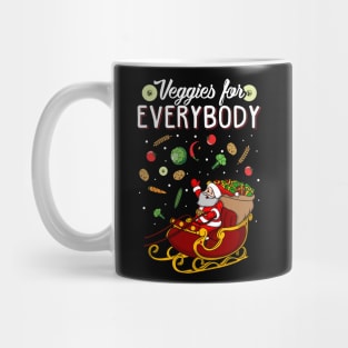 Veggies For Everybody Christmas Ugly Sweater Mug